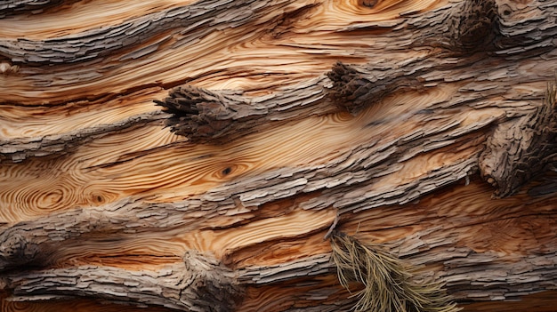 Old pine wood closeup