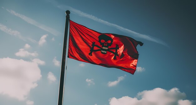 Old Pirate Flag