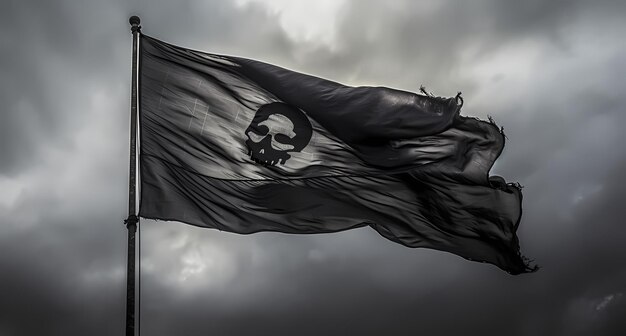 Old Pirate Flag