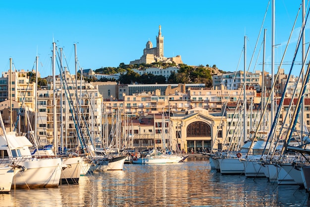 Old Port in Marseille France