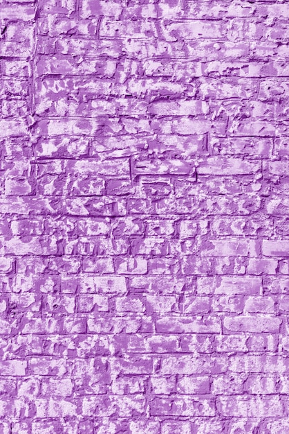 Vecchio fondo viola del muro di mattoni