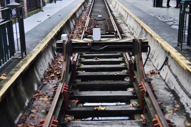 Foto vecchia ferrovia