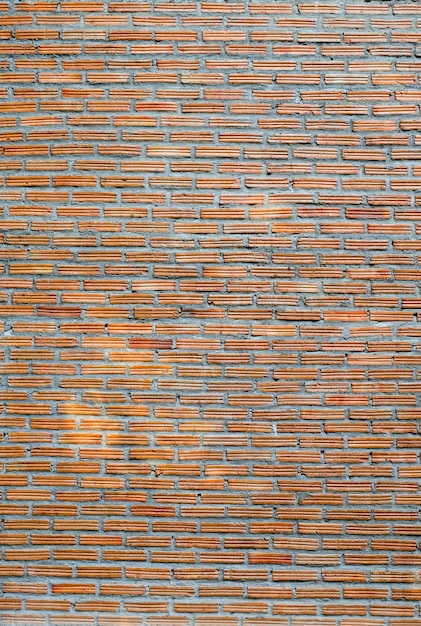 Old and raw brick wall on background or texture.