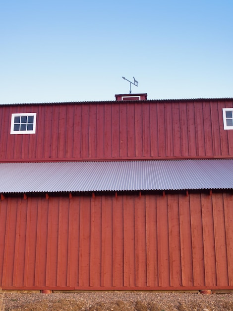 Old Red Barn at the Lakewood Heritage Center, Colorado.