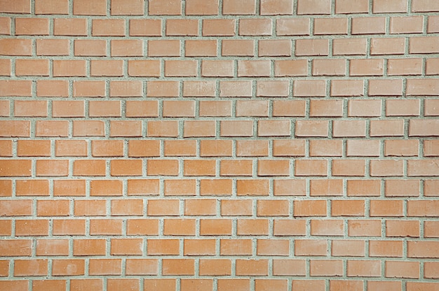 Old red brick wall background