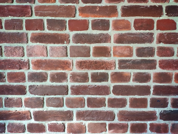 The old red brick wall