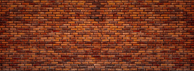 Old red bricks wall.