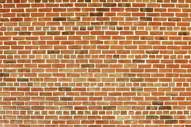 Old red red brick background