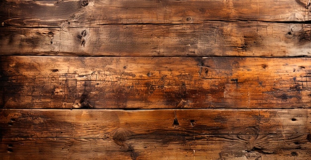 Old rotten wood texture dark natural background AI generated image