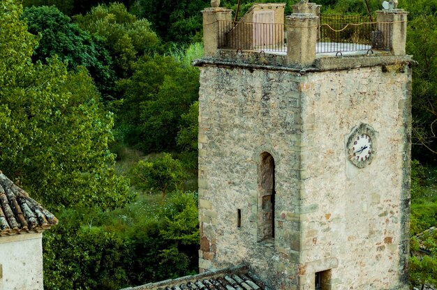 Foto vecchie rovine di edifici