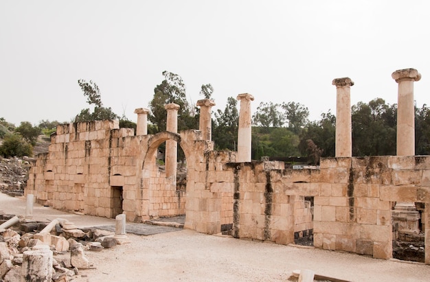 Photo old ruins against clear sky