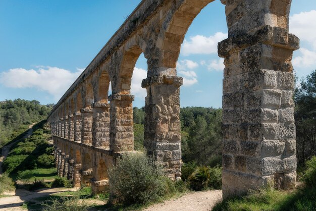 Foto vecchie rovine contro il cielo