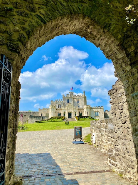 Old ruins against sky