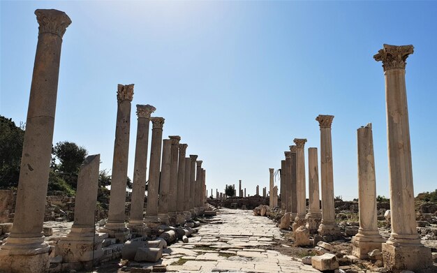 Old ruins against sky