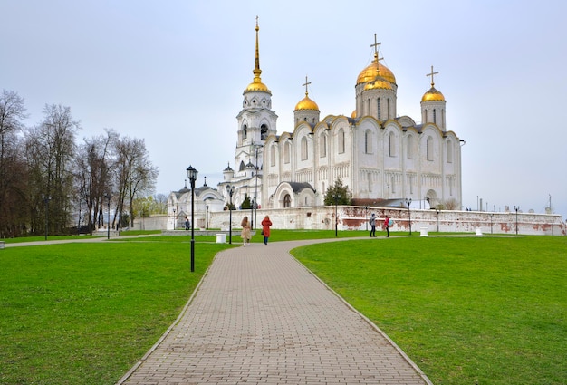 古いロシアの仮定大聖堂