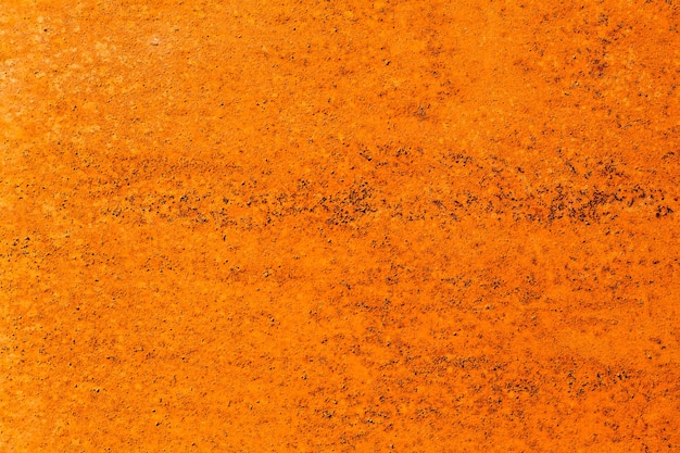 Old rust on metal wall