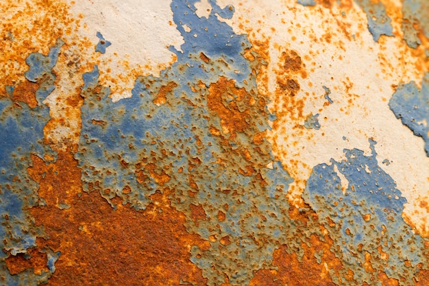 Old rusted iron background