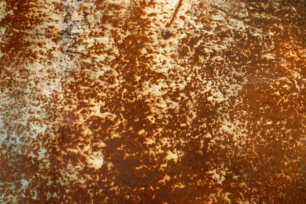 Photo old rusty flat metal surface