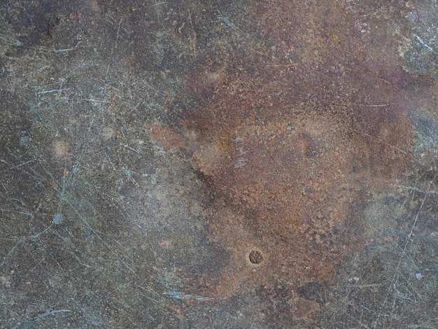 Old rusty metal background. close up, top view