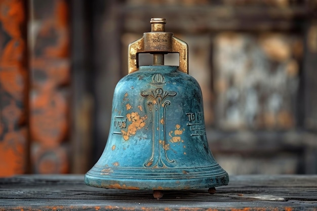 The Old Rusty Oxidized Bell A Mysterious Story of the Past