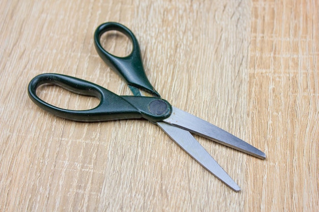 Old scissorsShabby scissorsDilapidated compact small scissors