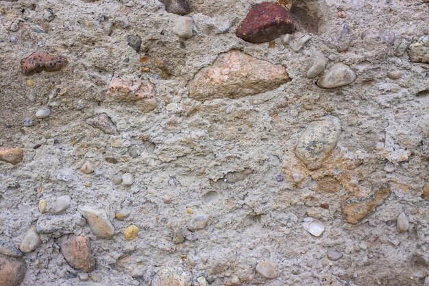 Old scratched texture of stone wall