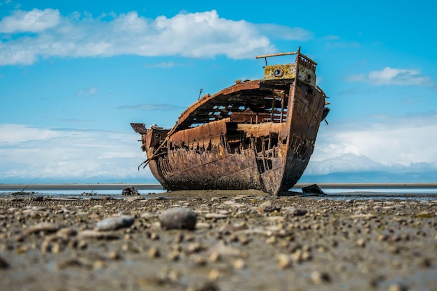 Фото Старый морской корабль