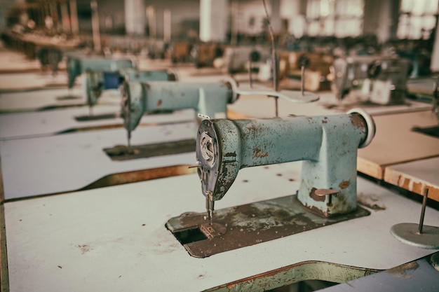 Old sewing machines