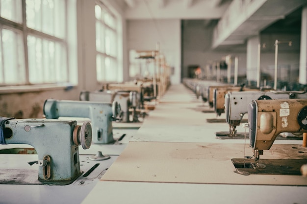 Old sewing machines