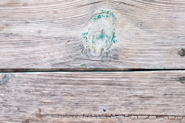 Old shabby cracked wooden background