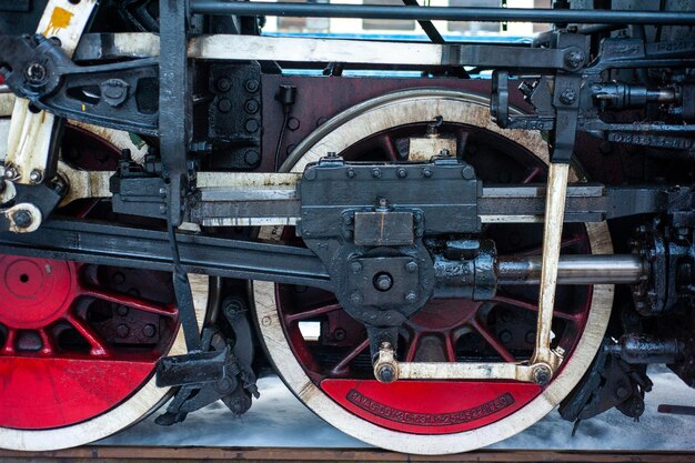 Old steam engine details