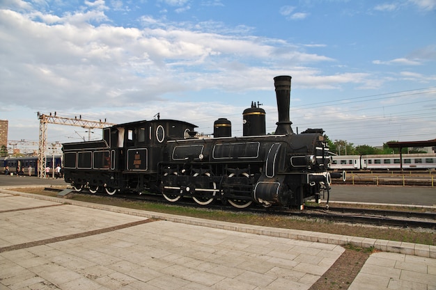 Old steam locomotive