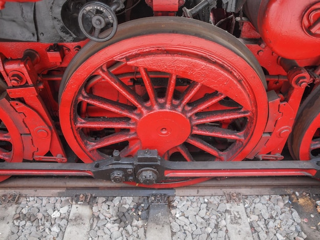 Old steam train