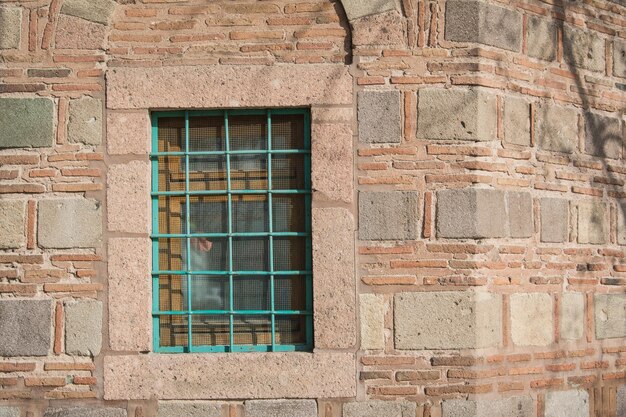 Old stone building and a window