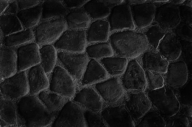 old stone pavement background / abstract pavement, large cobblestones, old road texture