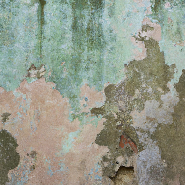 old stone surface Textures with a Pop of mint color Grunge