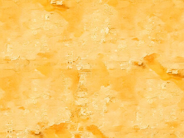 old stone wall with light yellow plaster with cracks and stains from smudges Seamless texture image