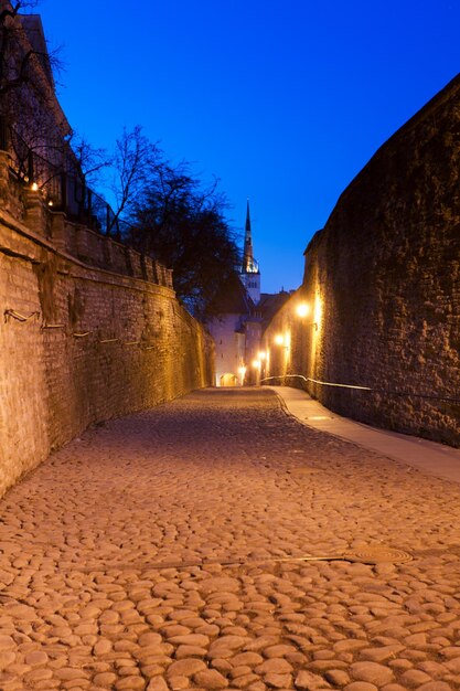 Old street in Tallinn