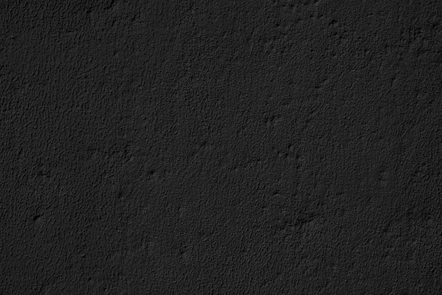 Old stucco surface. Abstract black background. Black stucco texture. Dark rough surface.