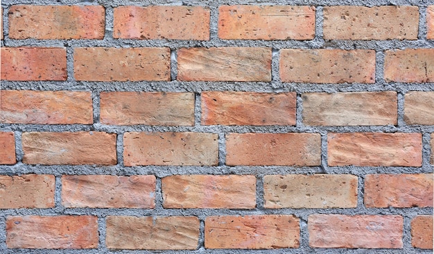 Old style Red brick wall background