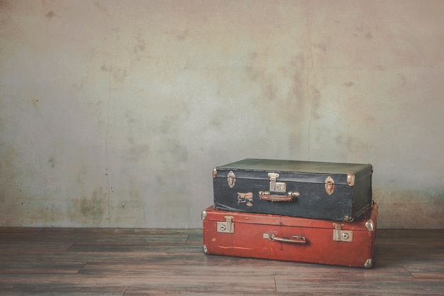 Old suitcases