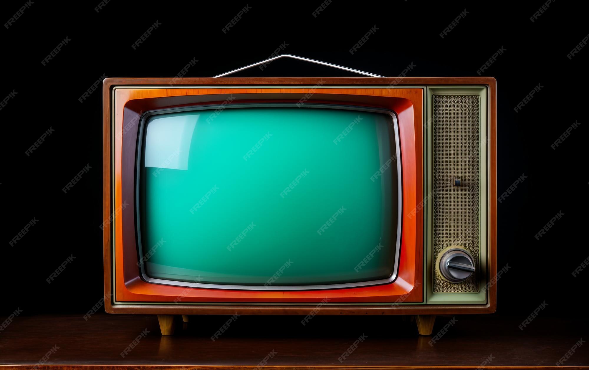 Premium AI Image | old Television isolated on transparent background