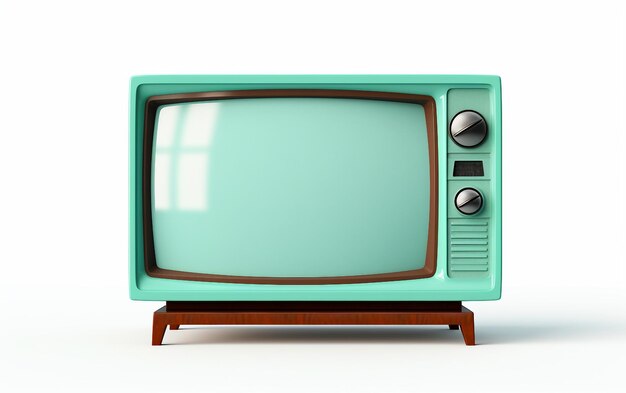 Premium AI Image | old Television isolated on transparent background
