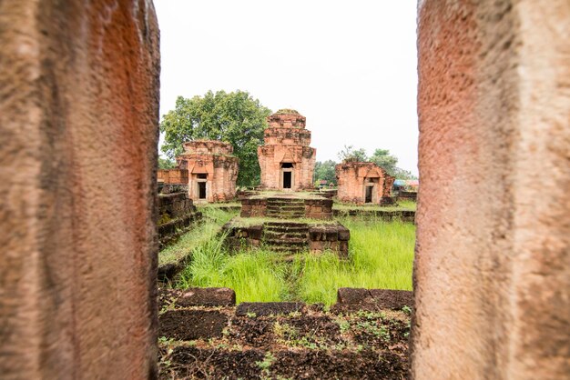 Photo old temple against sky