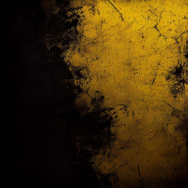 Photo old texture black yellow background ai generated image