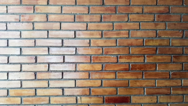 Old textured red brick wall. A photo of nice looking bricks.