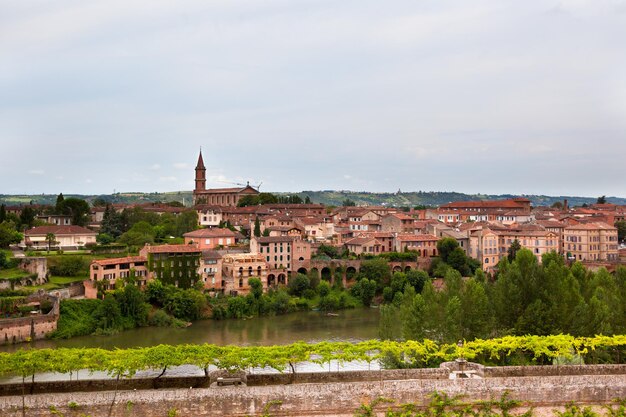 Old town of Albi France