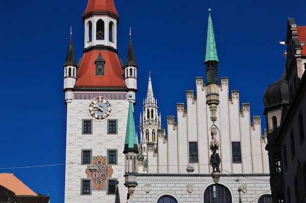 Photo old town hall in munich, germany