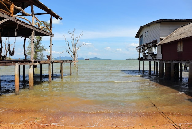 Old Town on Koh Lanta island in Thailand