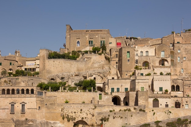Old town The Sassi di Matera are two districts of the Italian city of Matera, Basilicata
